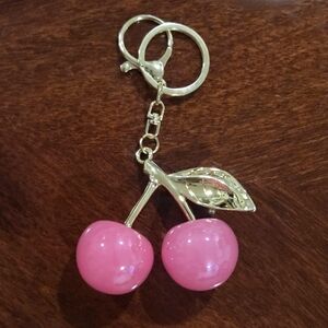 Pink Cherry Purse Charn